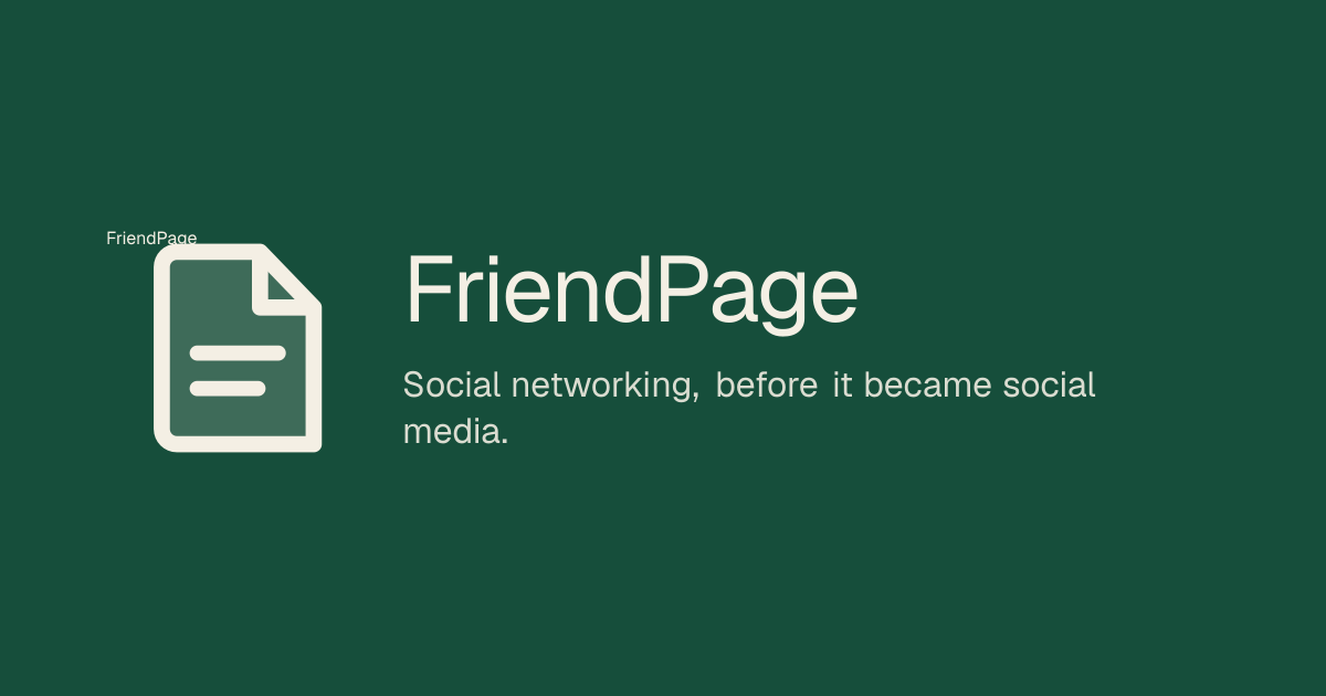 I built a revolutionary social network where your feed only contains people you actually know logo